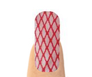 049.Fishnet Clear/Red